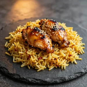 Honey Glazed Al Faham Mandhi